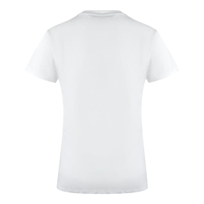 Love Moschino Box Logo Wit T-shirt