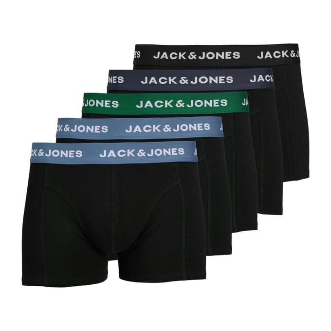 JACK&JONES ADDITIONALS - JACSOLID TRUNKS 5 PACK OP Heren Onderbroek