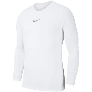 Nike Park Dry First Layer Shirt Thermoshirt - Maat XXL - Mannen - wit/grijs