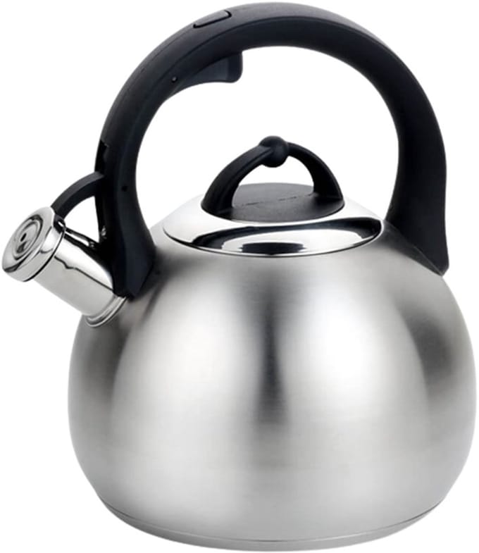 Maestro MR-1311 3L RVS Waterkoker met Fluitje - Zilver