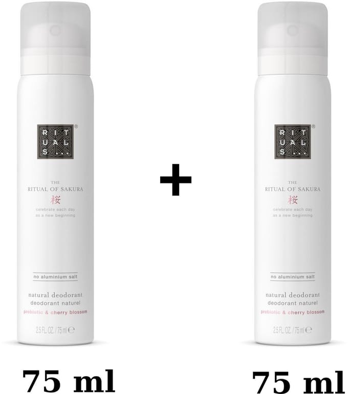 Rituals - Sakura - 2x Natural Deodorant a 75 ml = 150 ml