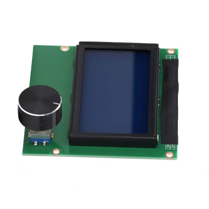 3D Printer Display Module 12864 LCD Display Scherm met Knop Decoder voor Ender 3 Serie blue