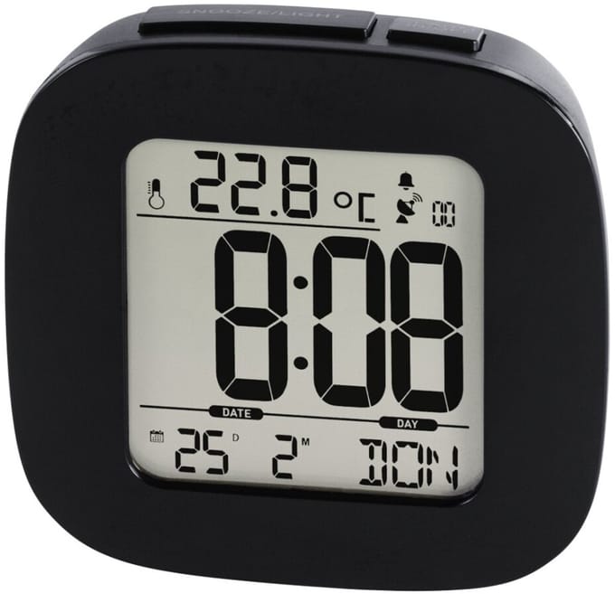 Hama "RC 45" Radio Alarm Clock Zwart - Black