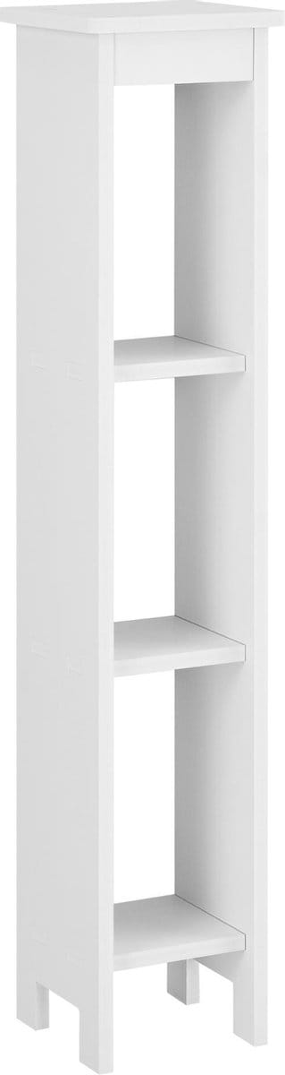 Open kast Arvika met 3 vakken HKC kolomkast 80x17x17 wit