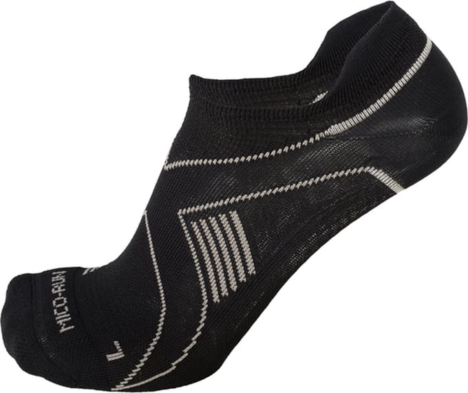 Mico Low Cut Running Sock zwart - XXL