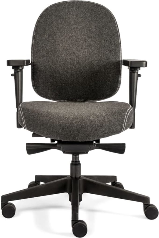 Sit And Move Therapod X Compact - Donkergrijs Wolvilt - Bureaustoel
