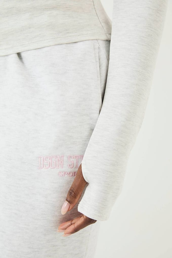 Dames DSGN Studio Ultra Sculpt Lange Mouwen Top | Ash Grey | Maat: Medium