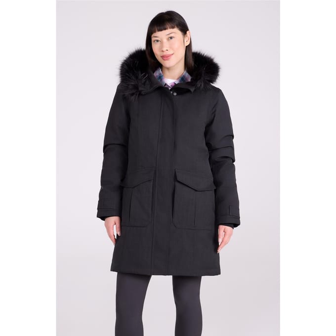 Mountain Warehouse Dames/Dames Aurora Donsjack (Jet Zwart)