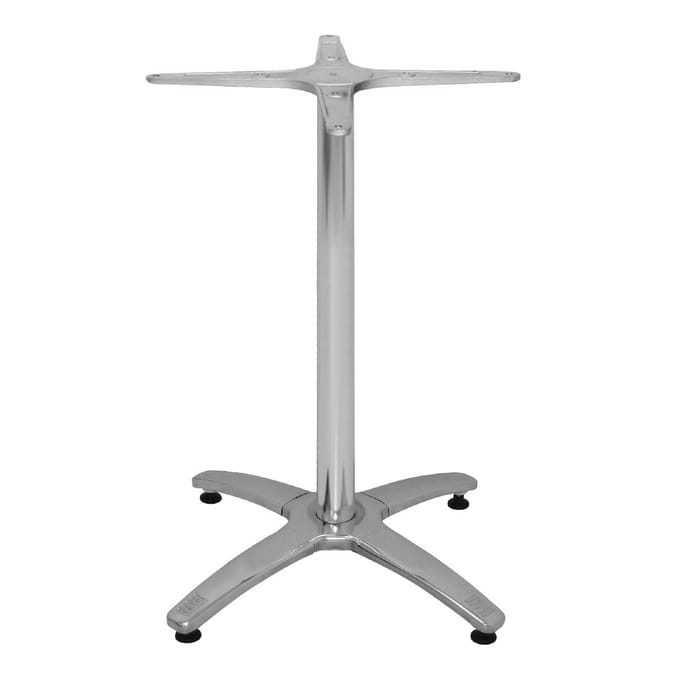 Bolero aluminium tafelonderstel met 4 poten