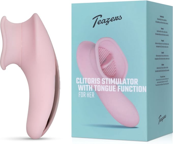 Teazers – Clitoral Tong Vibrator – Roze