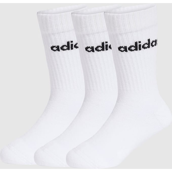 adidas Originals Lin Crw 3P Kids Sokken wit