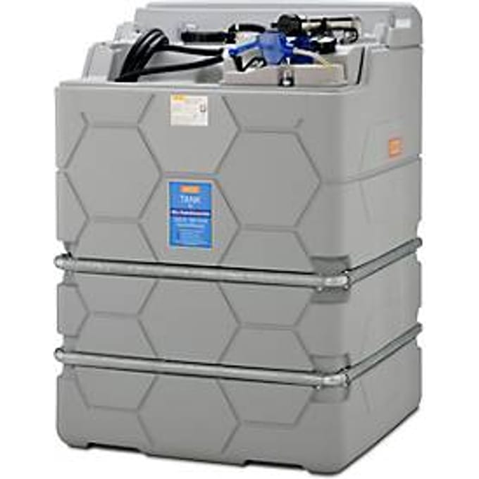 CEMO CUBE Indoor Basic tanksysteem voor AdBlue®, 6 m slang, B 1200 x D 1800 x H 1740 mm, 2500 l inhoud