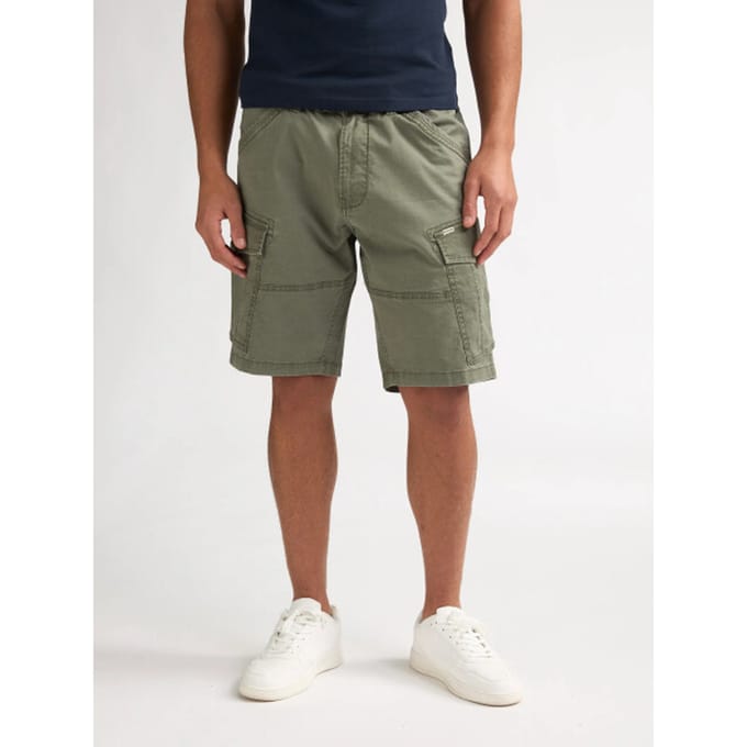 Petrol Industries - Heren Cargo short Heatwave - Groen - Maat M
