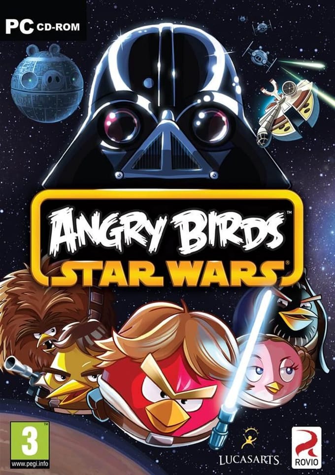 Just for Games Angry Birds Star Wars Standaard Duits, Engels, Spaans, Frans, Italiaans PC