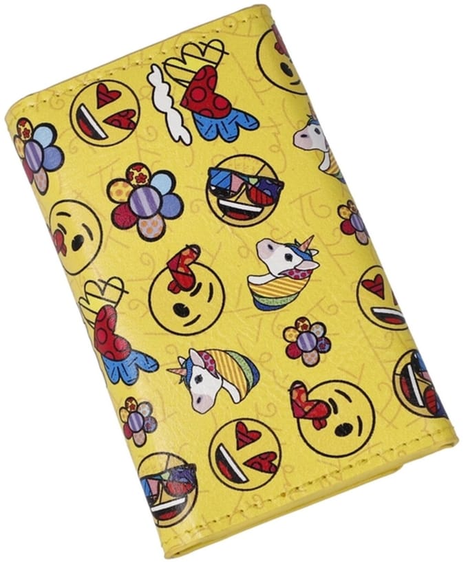 Goebel - emoji by BRITTO | Sleuteltasje Summer Feelings | Pop Art - Sleutel mapje - 2 stuks