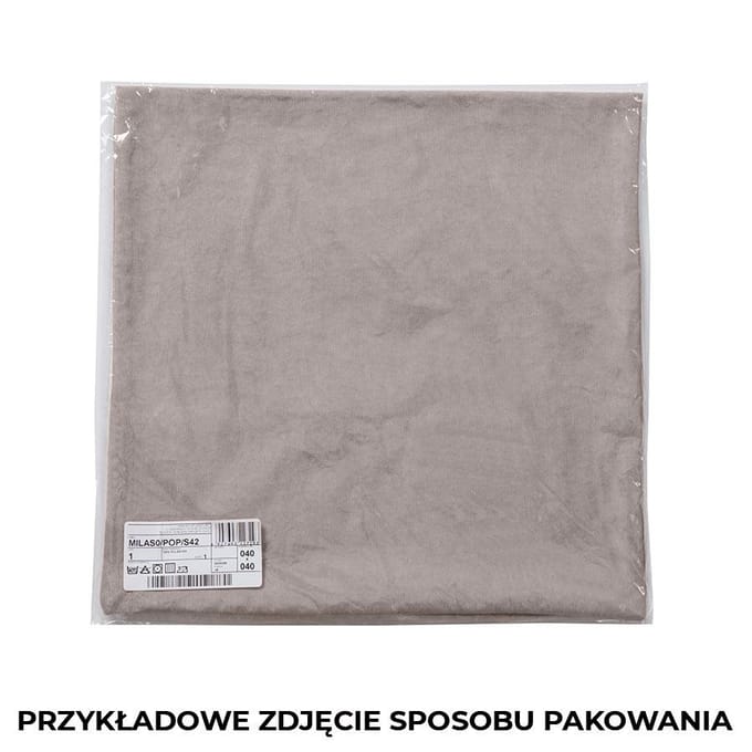 Grijze waterdichte decoratieve kussenhoes 40x40 cm