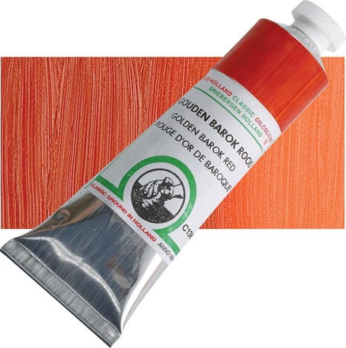 Old Holland Olieverf Golden Barok Red C136 18ml