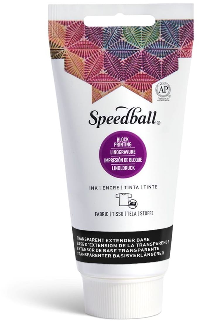 Fabric modifier block printing - Speedball