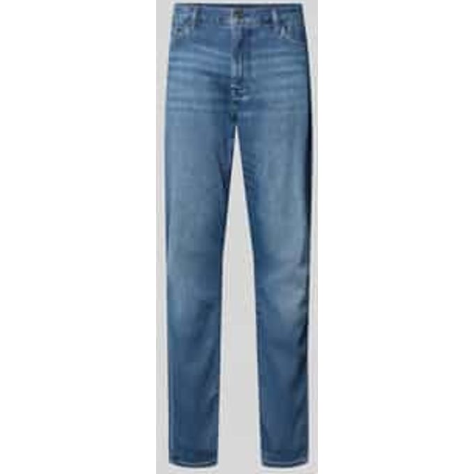 regular fit jeans van katoenmix model 'DENTON'