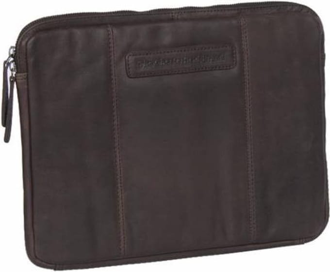 Chesterfield Ray Leren Laptopsleeve - 14 inch - Bruin