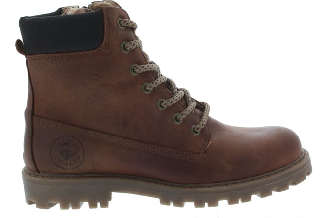 Develab Jongens Veterboots - 41073 - Cognac - Maat 32