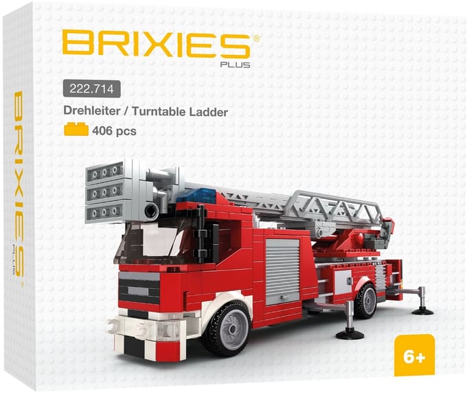 BRIXIES Plus Drehleiter / Turntable ladder Constructieset