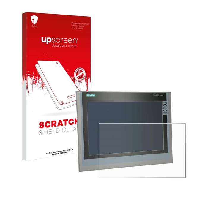 upscreen - Screenprotector voor Siemens Simatic HMI TP 1500 Comfort - Folie Beschermfolie transparant