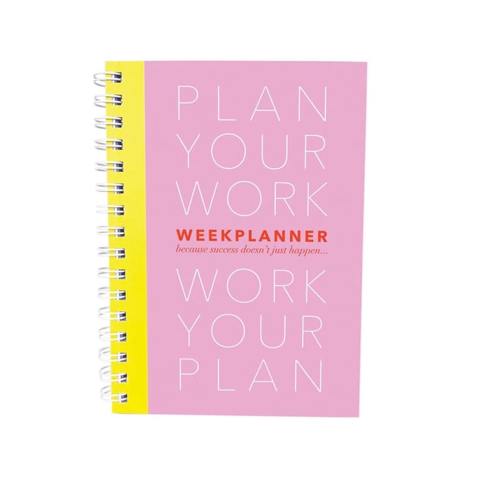 Vormgevoel - A5 Planner - Plan Your Work - Pink