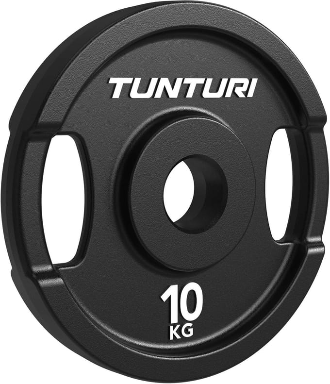 Tunturi Platinum Cast Iron Plate - Olympische halterschijf - 10kg