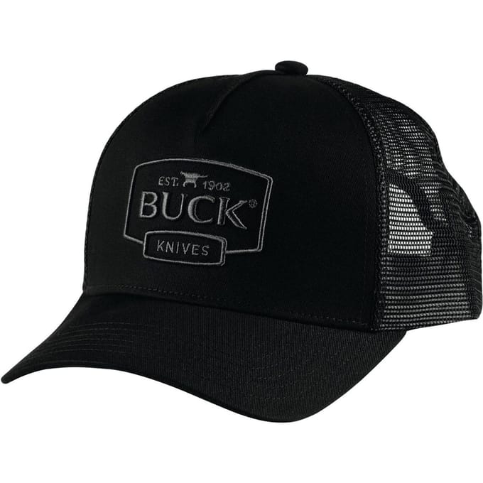 Buck trucker cap zwart