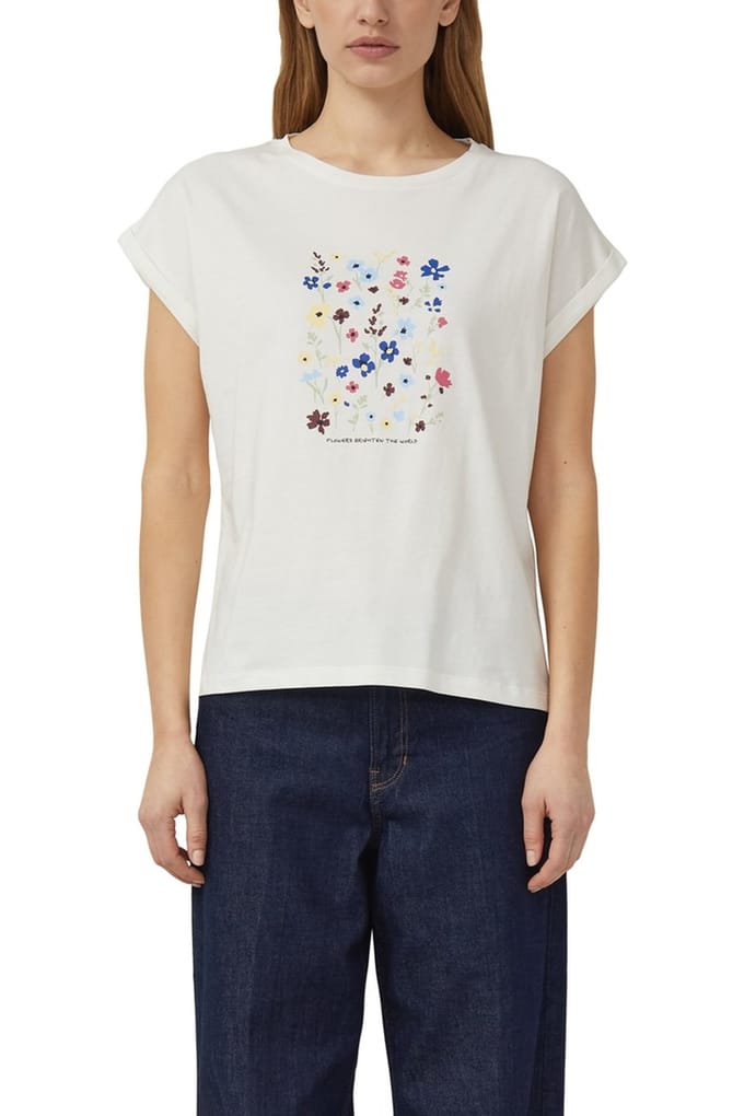 s.Oliver  T-shirts Offwhite Taglia: 46 | Maglie Sportivi Outlet | Donna | Bianco