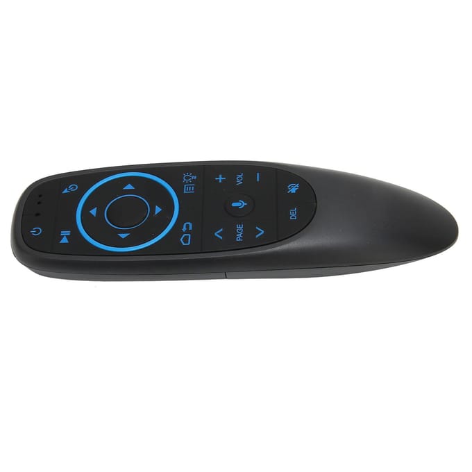 Gevoelige Multifunctionele Bluetooth Air Remote Voice Afstandsbediening voor Android Systeem TV Beschermer black