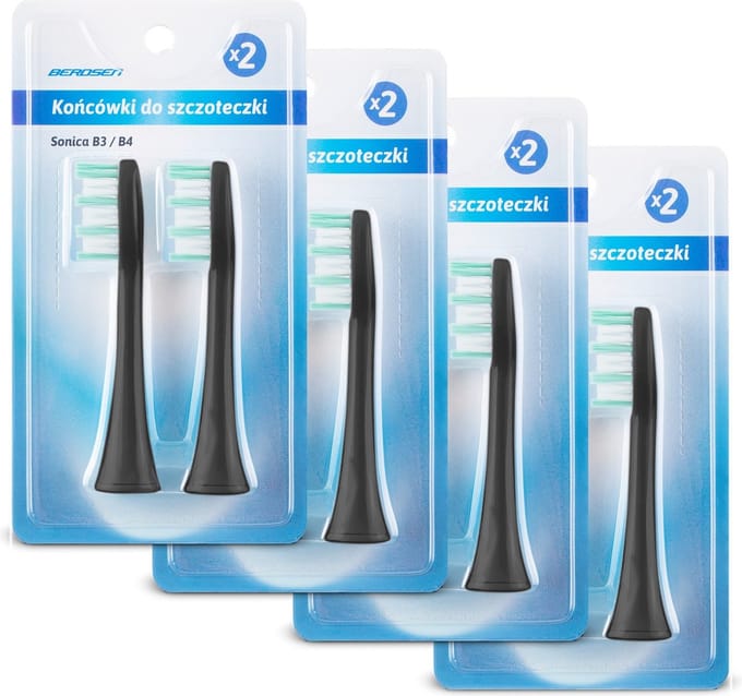 Sonic toothbrush opzetstukken Berdsen B3 - 8 stuks