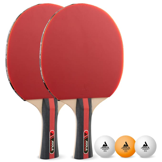 Tafeltennisrackets en 3 ballen Joola Rossi (x2)