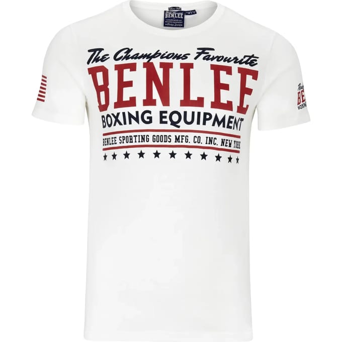 Benlee T-Shirt Kampioenen Slim fit Off White-XL