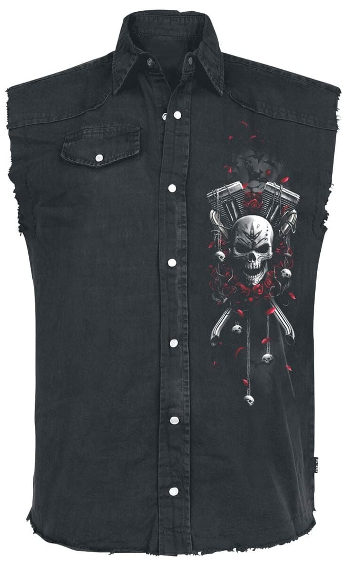 Spiral Bodywarmer - DOTD Bikers - M tot 4XL - voor Mannen - zwart
