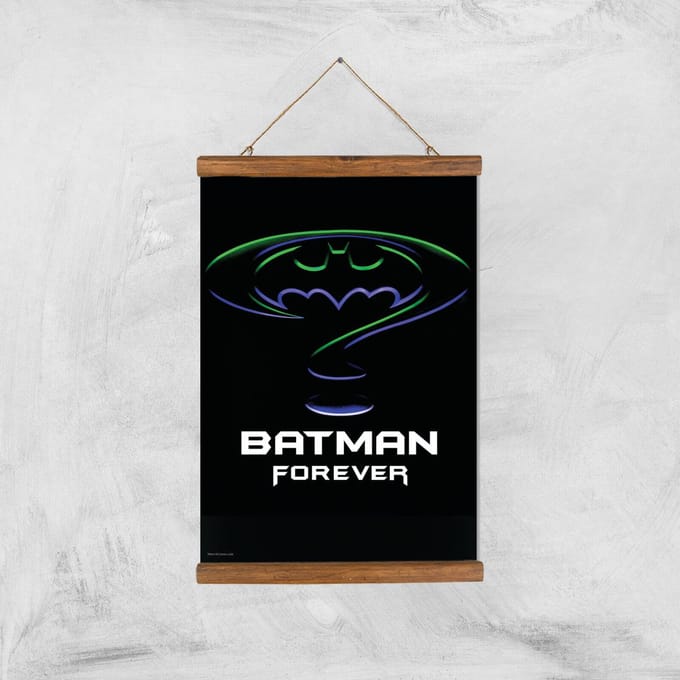 Batman Forever Giclee Art Print - A3 - Wooden Hanger