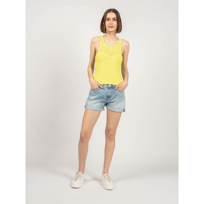 Patrizia Pepe Top Vrouw geel