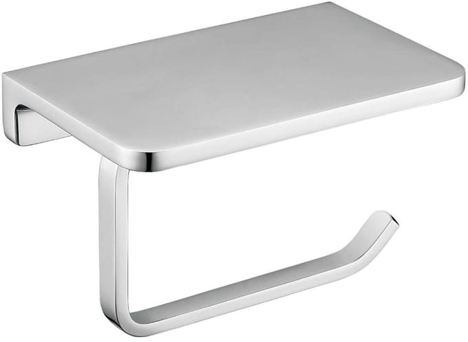 OMNIRES Uni - Toiletrolhouder met planchet, chroom UN10525CR