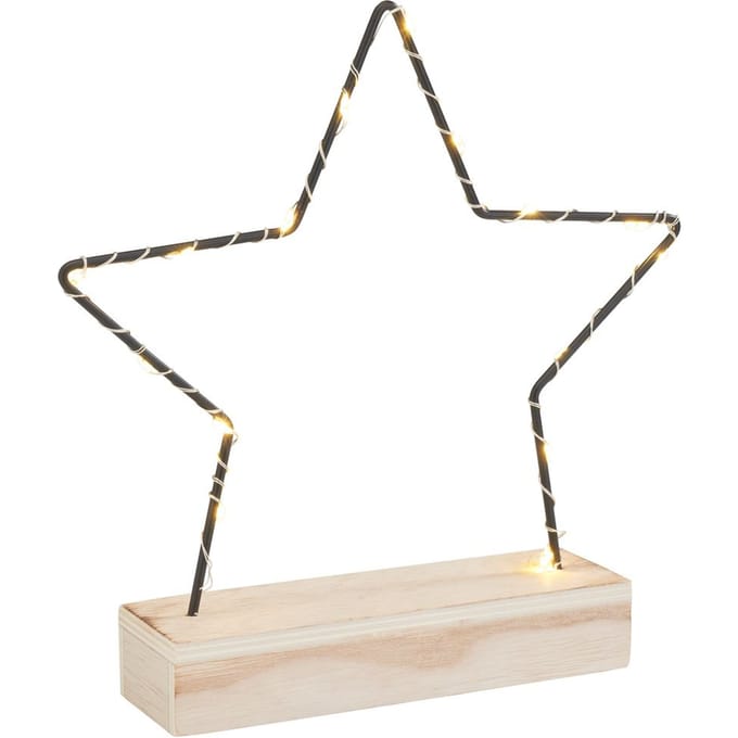 VBS Decoratieve ring "Fonkelende lichtjes" - Ster