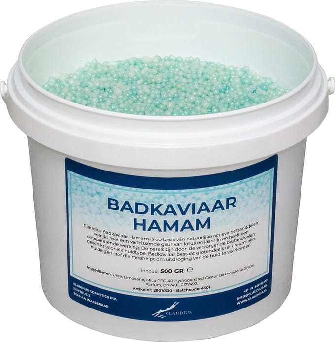 Badkaviaar Hamam - 500 gram - bad parels voor in bad