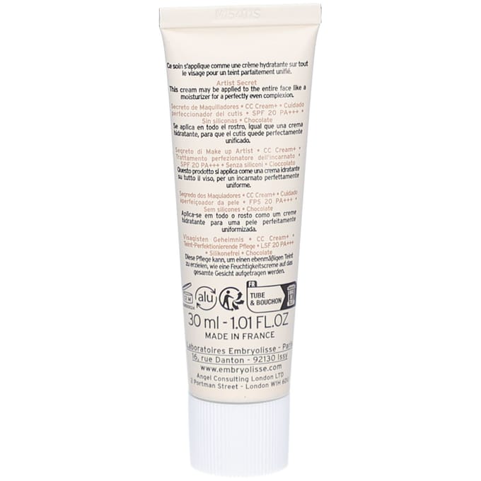 Embryolisse SPF 20 CC Cream 30ml.- 4 Chocolate