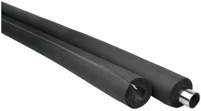 Zelfklevende buisisolatie 42mm, 2m, flexibel, zwart