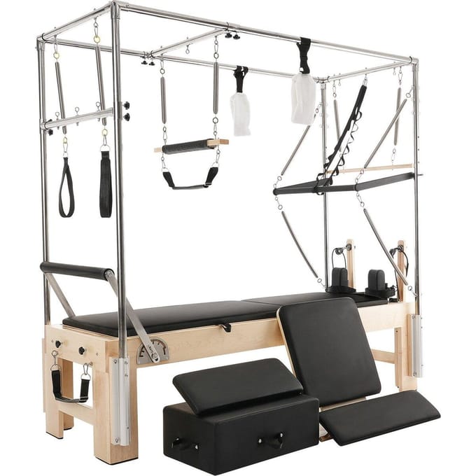 Pilates Reformer Houten Pilates Machine Home Gym Trainingsapparatuur