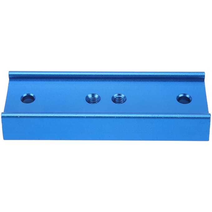 4.25in Zwaluwstaartplaat Telescoop Zwaluwstaart Montageplaat voor Equatoriale Telescoop Theodoliet Statief blauw