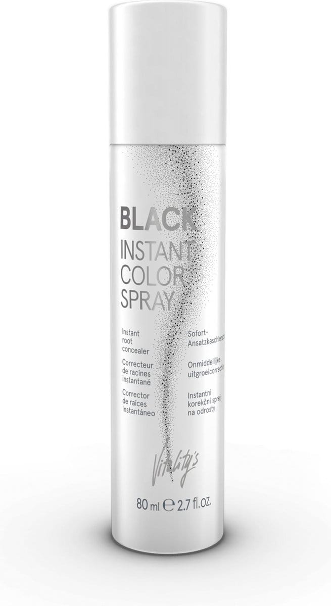 Vitality's Instant Color Spray Zwart 80 ml
