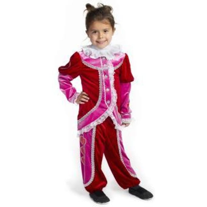 Testpiet Verkleedkostuum - De Club van Sinterklaas - Rubies - Maat 104