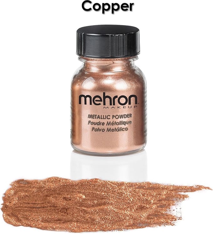 Mehron Schmink Metallic Poeder - Koper