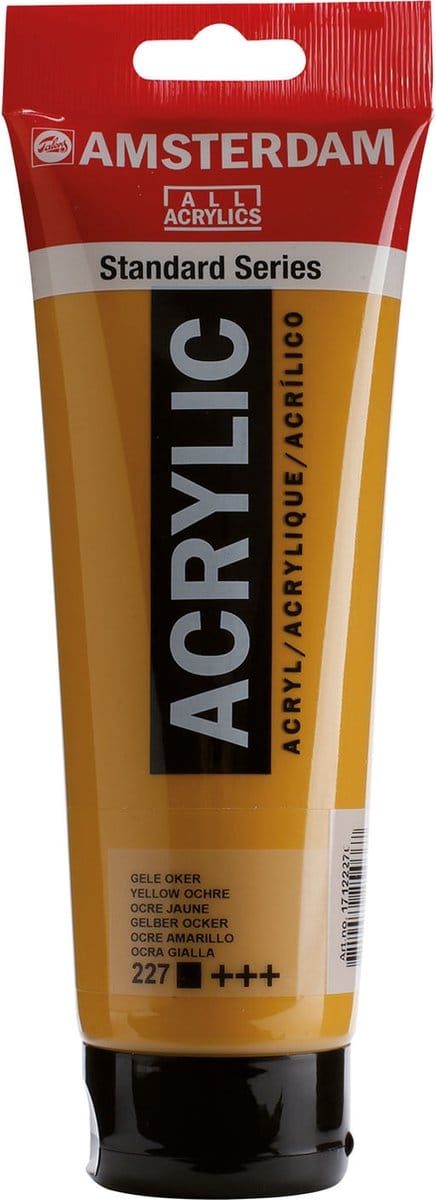 Acrylverf - #227 Gele oker - Amsterdam - 250 ml