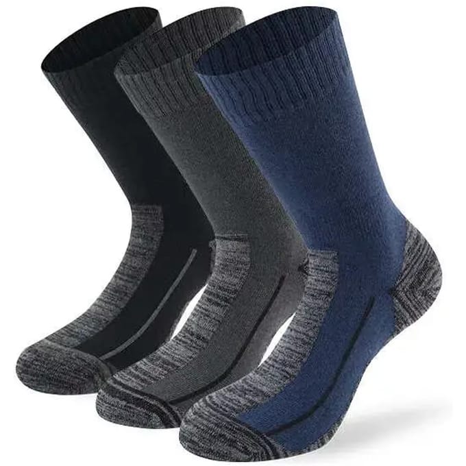 Lenz Performance Multisport Half Lange Sokken 3 Paren Veelkleurig EU 35-38